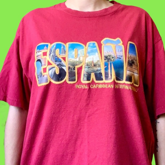 Vintage Espana Royal Caribbean Tee - Picture 2 of 4